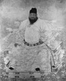 Emperor Xuande, 5th ruler of the Ming Dynasty (r. 1425-1435).
Personal Name: Zhu Zhani, Zhū Zhānjī.
Posthumous Name: Zhangdi, Zhāngdì.
Temple Name: Xuanzong, Xuānzōng.
Reign Name: Ming Xuandei, Ming Xuāndé.<br/><br/>

The Xuande Emperor was Emperor of China (Ming Dynasty) between 1425–1435. His era name means 'Proclamation of Virtue'. The Xuande Emperor ruled over a remarkably peaceful time with no significant external or internal problems. Later historians have considered his reign to be the Ming dynasty's golden age.