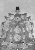 Emperor Zhengde, 11th ruler of the Ming Dynasty (r. 1505-1521).
Personal Name: Zhu Houzhao, Zhū Hòuzhào.
Posthumous Name: Yidi, Yìdì.
Temple Name: Wuzong, Wǔzōng.
Reign Name: Ming Zhengde, Ming Zhèngdé.<br/><br/>

The Zhengde Emperor was 11th emperor of China (Ming Dynasty) between 1505-1521. Born Zhu Houzhao, he was the Hongzhi Emperor's eldest son. His era name means 'Rectification of Virtue'. Though bred to be a successful ruler, Zhengde thoroughly neglected his duties, beginning a dangerous trend that would plague future Ming emperors. The abandoning of official duties to pursue personal gratifications would slowly lead to the rise of powerful eunuchs that would dominate and eventually ruin the Ming Dynasty.
