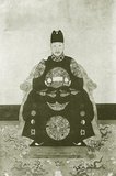 Emperor Taichang, 15th ruler of the Ming Dynasty (r. 1620).
Personal Name: Zhu Changluo, Zhū Chángluò.
Posthumous Name: Zhendi, Zhēndì.
Temple Name: Guangzong, Guāngzōng.
Reign Name: Ming Taichang, Ming Tàichāng.<br/><br/>

The Taichang Emperor was the 15th Emperor of the Ming Dynasty. He was born Zhu Changluo, the eldest son of the Wanli Emperor and succeeded his father as emperor in 1620. However his reign came to an abrupt end less than one month after his coronation when he was found dead one morning in the palace following a bout of diarrhea. He was succeeded by his son Zhu Youxiao, who became the Tianqi Emperor. His era name means 'Great Goodness' or 'Great Prosperity'.
