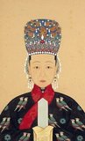 Empress Dowager Xiaohe, consort of the 15th Ming Emperor Taichang (r. 1620), mother of 16th Ming Emperor Tianqi  (r. 1620-1627).