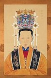 Empress Dowager Xiaochun, consort of the 15th Ming Emperor Taichang (r. 1620), mother of 17th Ming Emperor Chongzhen (r. 1627-1644).