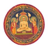 Mahavir (Sanskrit; in Kannada and Tamil Arugan), meaning 'Great Hero', traditionally 599–527 BCE, is the name most commonly used to refer to the Indian sage Vardhamana who established what are today considered to be the central tenets of Jainism. According to Jain tradition, he was the 24th and the last Tirthankara. In Tamil, he is referred to as Arugan or Arugadevan. He is also known in texts as Vira or Viraprabhu, Sanmati, Ativira,and Gnatputra. In the Buddhist Pali Canon, he is referred to as Nigantha Nātaputta.