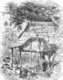Laos: A traditional stilted house belonging to ethnic Lawa people in Laos, illustrated by French expeditioner Louis Delaporte in 1867.