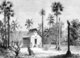 Laos: A small Buddhist pagoda in Pak Lay, illustrated by French expeditioner Louis Delaporte in 1867.