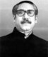 Sheikh Mujibur Rahman (March 17, 1920 – August 15, 1975) was a Bengali politician and the founding leader of the People's Republic of Bangladesh, generally considered in the country as the father of the Bangladeshi nation. After talks broke down with President Yahya Khan and West Pakistani politician Zulfikar Ali Bhutto, Sheikh Mujib on 26 March 1971 announced the declaration of independence of East Pakistan and announced the establishment of the sovereign People's Republic of Bangladesh. Subsequently he was arrested and tried by a military court. During his nine month detention, a guerrilla war erupted between government forces and Bengali nationalists aided by India. An all out war between the Pakistan Army and Bangladesh-India Joint Forces led to the establishment of Bangladesh, and after his release Mujib assumed office as a provisional president, and later prime minister. Mujib was assassinated along with most of his family by a group of army officers in 1975.
