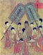 Emperor Taizong (r. 626-649) receives Ludongzan, ambassador of Tibet, at his court; painted in 641 CE by Yan Liben (600-673).<br/><br/>

Emperor Taizong of Tang (January 23, 599 – July 10, 649), personal name Li Shimin, was the second emperor of the Tang Dynasty of China, ruling from 626 to 649. He is ceremonially regarded as a co-founder of the dynasty along with Emperor Gaozu. He is typically considered one of the greatest, if not the greatest, emperors in Chinese history. Throughout the rest of Chinese history, Emperor Taizong's reign was regarded as the exemplary model against which all other emperors were measured, and his era was considered a golden age of Chinese history and required study for future crown princes.<br/><br/>

During his reign, Tang China flourished economically and militarily. For more than a century after his death, Tang China enjoyed peace and prosperity. During Taizong's reign, Tang was the largest and the strongest nation in the world. It covered most of the territory of present-day China, Vietnam, Mongolia and much of Central Asia as far as eastern Kazakhstan. It laid the foundation for Xuanzong's reign, which is considered Tang China's greatest era.